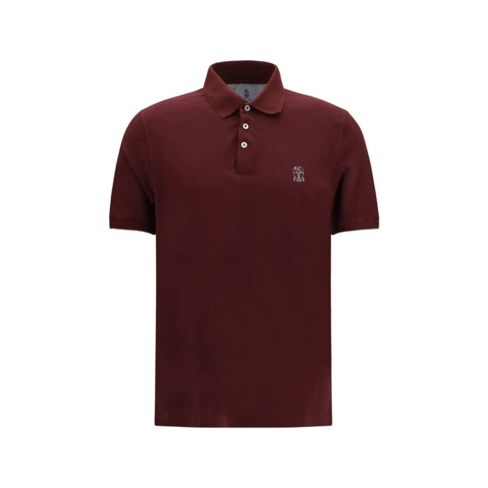 Brunello Cucinelli Men Cotton Polo